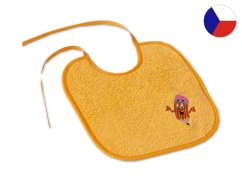 Dětský slintáček LOTA 25x25 Pastelka tmavě žlutá/tmavě žlutá 350g 