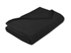 Luxusní deka mikroplyš 200x230 Černá 400g