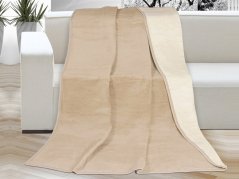 Deka KIRA PLUS tmavě - světle béžová 450g 200x230