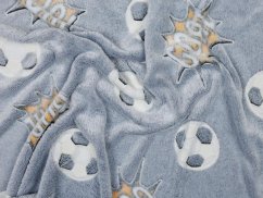 Dětská svítící deka mikroplyš 290g SLEEP WELL 100x150 Fotbal
