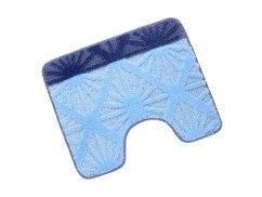 Předložka na WC Paprsky modré 60x50