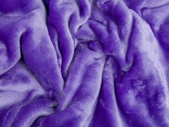 Luxusní deka OVEČKA 150x200 Hladká fialová