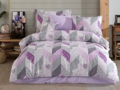 Bavlněný povlak na polštář 40x40 EXCLUSIVE Eldora lila