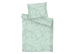 Krepové povlečení KOMFORT Max mentol 2x 70x90, 240x200