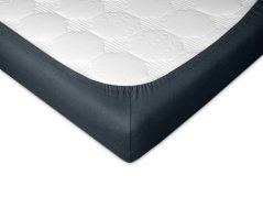 Jersey prostěradlo 90x220 EXCLUSIVE tmavě šedé