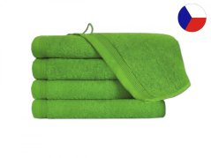 Kvalitní osuška 70x140 ELIT světle zelená 400g