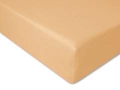 Dětské jersey prostěradlo do postýlky 70x140 EXTRA Pískové