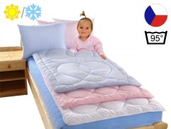Dětská přikrývka pro miminko 90x135 OPTIMAL bílá