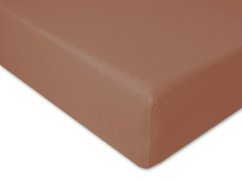 Dětské jersey prostěradlo do postýlky 60x120 EXTRA Kávové