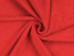 Prostěradlo froté na vysokou matraci 120x200 červené