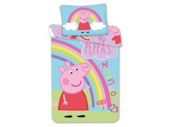 Dětské povlečení do postýlky 100x135, 40x60 Peppa Pig 016 