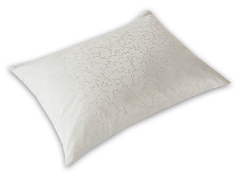 Damaškový povlak na polštář 50x70 EXCELLENT TENCEL Šepot větviček krémový