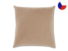 Jednobarevný povlak na polštář 45x60 satén Luxury Collection Béžový