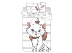 Dětské povlečení do postýlky 100x135, 40x60 Marie Cat bow