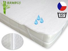 Chránič matrace BAMBUS nepropustný a prodyšný 80x200