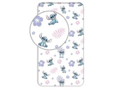 Dětské bavlněné prostěradlo s potiskem 90x200 Lilo a Stitch