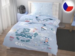 Povlečení pro mladé teenagery 70x90, 140x200 Skate II