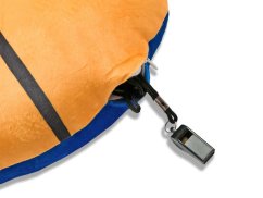 Polštářek 40 cm Basketbalový míč s ukrytou píšťalkou