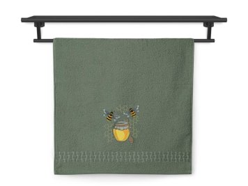 Včelky na medu khaki