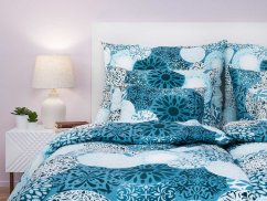 Bavlněné povlečení 140x200, 70x90 KOMFORT Mandala mentol