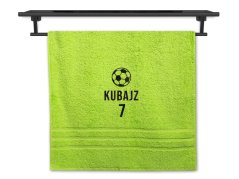 Ručník se jménem NA PŘÁNÍ pistáciový 50x100 Fotbalový míč