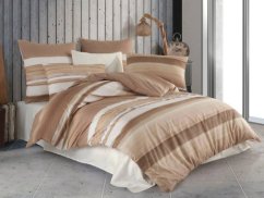 Bavlněné EXCLUSIVE povlečení 2x 70x90, 200x200 Orin beige