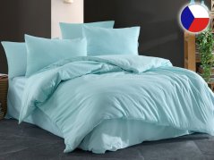 Povlečení krep EXCLUSIVE Jednobarevné mint 70x90, 140x200