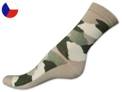 Rotex ponožky Maskáč béžový 35/37