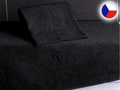 Luxusní osuška 70x140 GRAND Motýlek 640g antracit