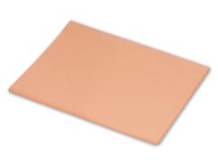 Bavlněné prostěradlo plátěné meruňkové 220x240