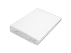 Jersey prostěradlo na vysokou matraci 80x200 EXTRA Bílé