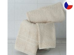 Malý ručník 30x50 RUJANA 400g Pruh béžový
