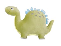Dětský polštářek/plyšák Dinosaurus zelený 40 cm