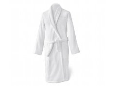 Pánský/dámský froté župan Jerry bílý M