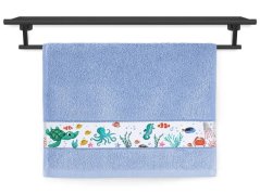 Dětský ručník RUJANA 30x50 Mořský svět modrý 400g