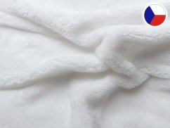 Prostěradlo mikroflanel SLEEP WELL 90x200 bílé