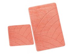 Předložka na WC 60x50 Oblouky lososové - bez výkroje