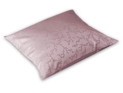 Damaškový povlak na polštář 40x40 EXCELLENT TENCEL Větvičky starorůžové