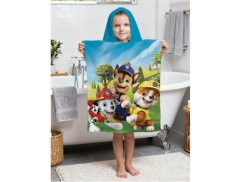 Dětské froté pončo/osuška Paw Patrol PP643