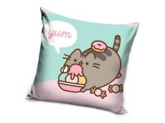 Povlak na polštářek 40x40 Kočička Pusheen svačinka