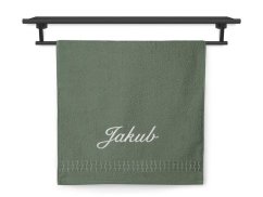 Ručník SE JMÉNEM 50x100 Ratanika khaki