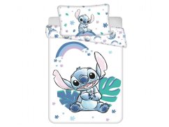 Dětské povlečení do postýlky 100x135, 40x60 Lilo a Stitch Rainbow