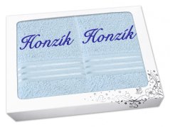 Dárková sada SE JMÉNEM Linie světle modrá
