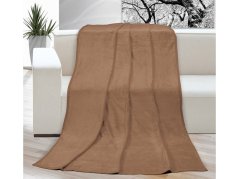 Luxusní deka mikroplyš 150x200 Káva 400g