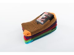 Veselé ponožky 38/39 STRETCH MOTÝL fialové