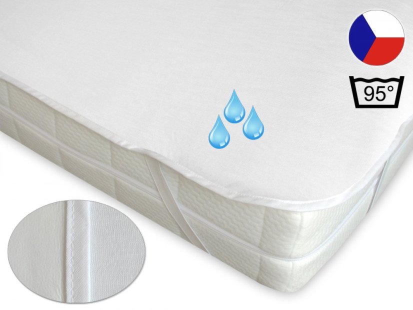Chránič matrace 100x200 Tencel nepropustný a prodyšný