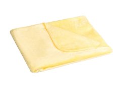 Luxusní dětská deka pro miminko MICRO 75x100 Světle žlutá 400g