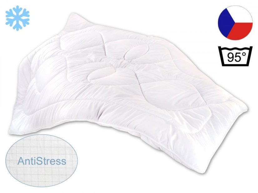 Zimní THERMO přikrývka 140x200 AntiStress 1120g