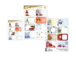 Dětské vánoční samolepky na dárky MIX 3