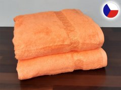 Bambusový ručník 50x100 oranžový